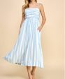 Stripe Dress - Light Blue - FINAL SALE For Sale