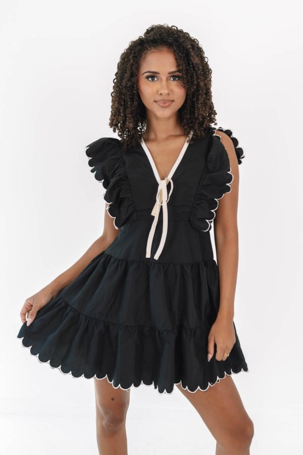 High Standards Dress - Black Discount