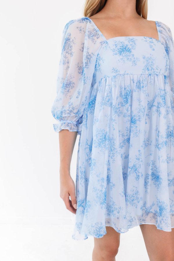 Something Blue Dress - Baby Blue For Cheap