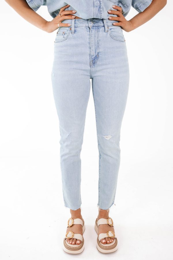 Pistola Kate High Rise Slim Straight Jeans - Monaco For Discount