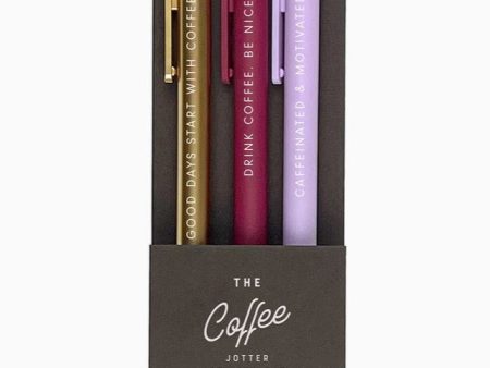 Jotter Gel Pens, Set of 3 - The Coffee Online