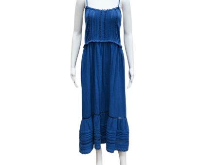 Ayesha Blue Layered Dress Online Sale