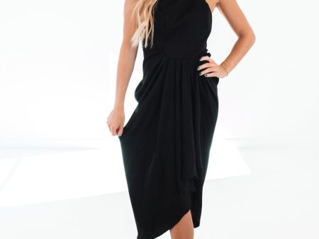 She s Got It Midi Dress - Black For Discount