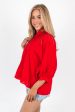 The Maddy Top - Red on Sale