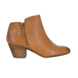 Tan Leather Ankle Booties For Discount