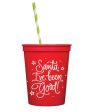 Kids Christmas Cups, Set of 6 - Red - FINAL SALE Cheap