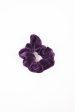 Treat Yourself Velvet Scrunchie - Purple Sale