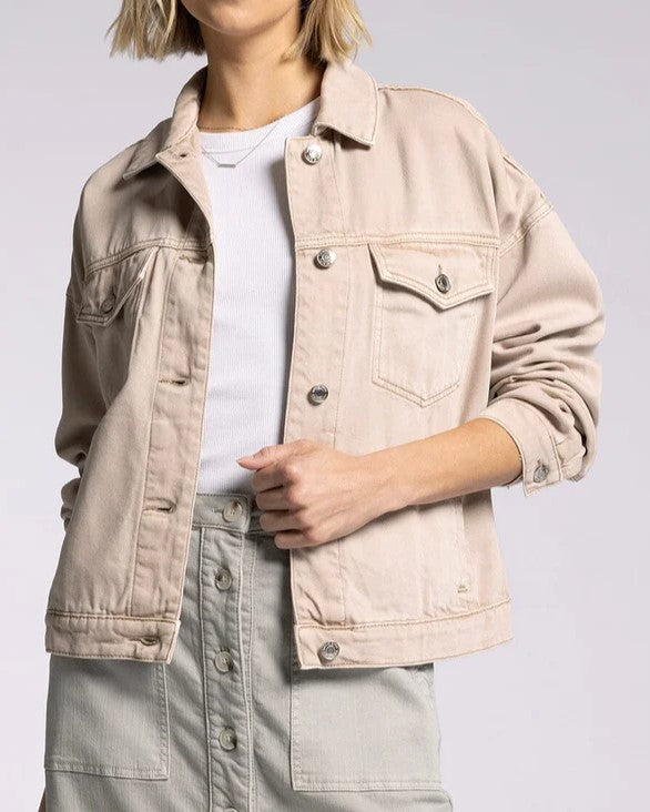 Magnolia Jacket - Washed Taupe - FINAL SALE Online Hot Sale