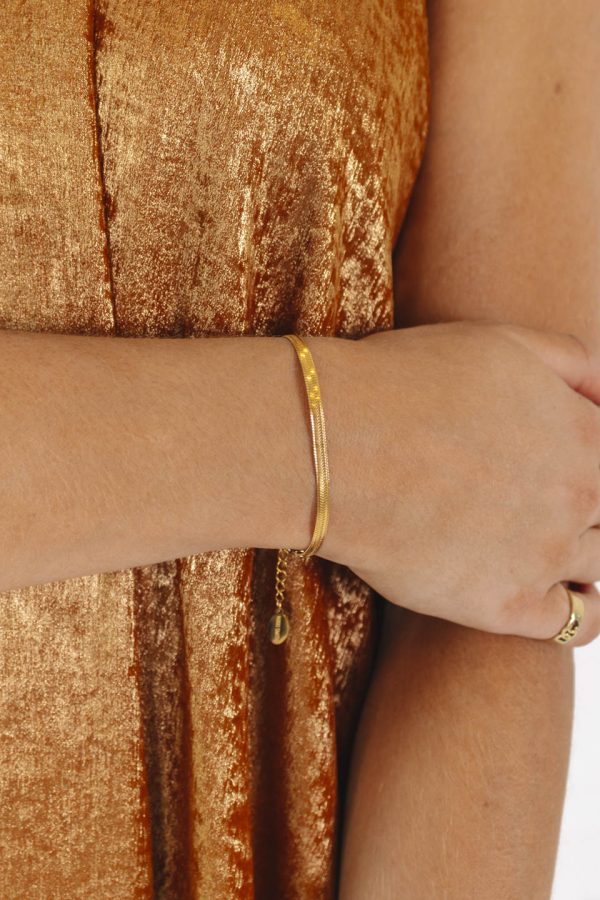 Be Cool Bracelet - Gold Hot on Sale