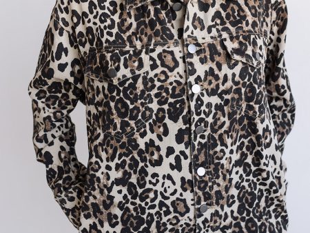 Change Of Pace Romper - Leopard on Sale