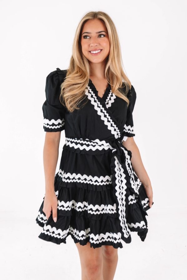 Love It Here Dress - Black Online Sale