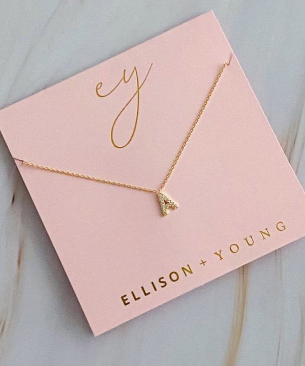 Understated Initial Necklace - Select Letter in Drop Down Discount