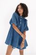 Disco Cowgirl Dress - Denim For Discount