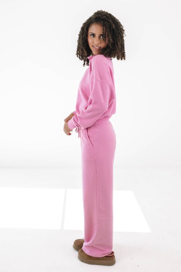 Staying In Sweatshirt - Pink Online