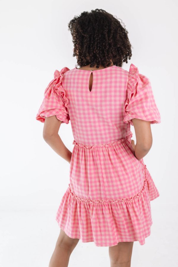 Hoedown Throwdown Dress - Pink Sale