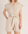 Stripe Romper - Cream Multi - FINAL SALE Supply