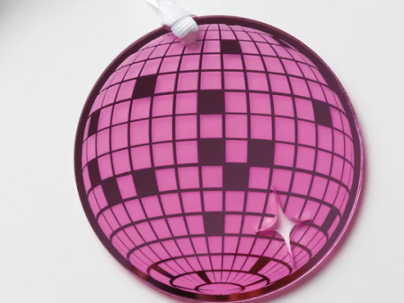 Wine Bottle Tag - Disco Fever Pink Fashion