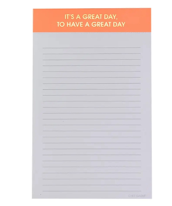 Note Pad - It s A Great Day To Have A Great Day Hot on Sale