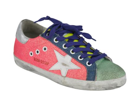 Multicolored Shimmer Superstar Sneaker Fashion