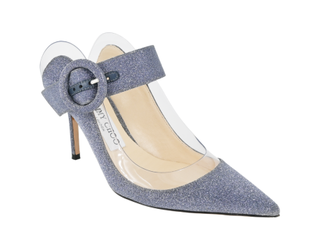 Hendrix Glitter PVC Mules Fashion