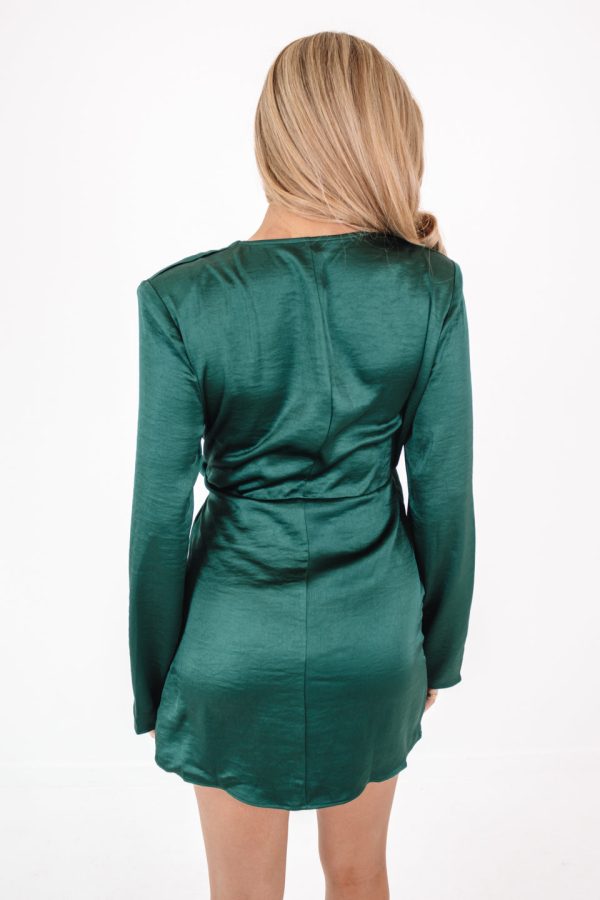 Simply Stunning Dress - Hunter Green Online