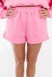 Cool And Casual Shorts - Hot Pink For Cheap