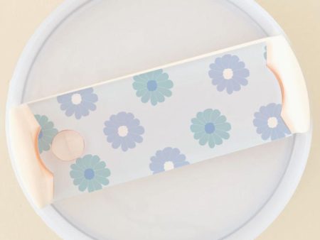 Tumbler Lid - Daisy Aqua - FINAL SALE Online Sale