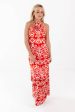 A Dozen Roses Maxi Dress - Red Online Hot Sale