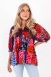 The Jade Puff Sleeve Tunic - Multi Online Sale