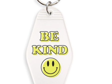 Motel Keychain, White - Be Kind Fashion