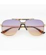 Freyrs Logan Acetate Aviator Sunglasses - Gold Blue (Sunrise) Online Hot Sale