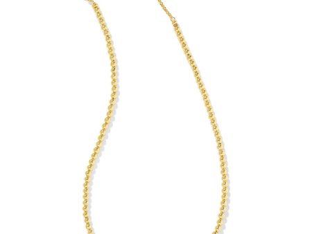 Kendra Scott Abbie Beaded Necklace - Gold Azalea Illusion For Sale