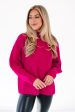 Pistola Carlen Sweater - Fuchsia Online Sale