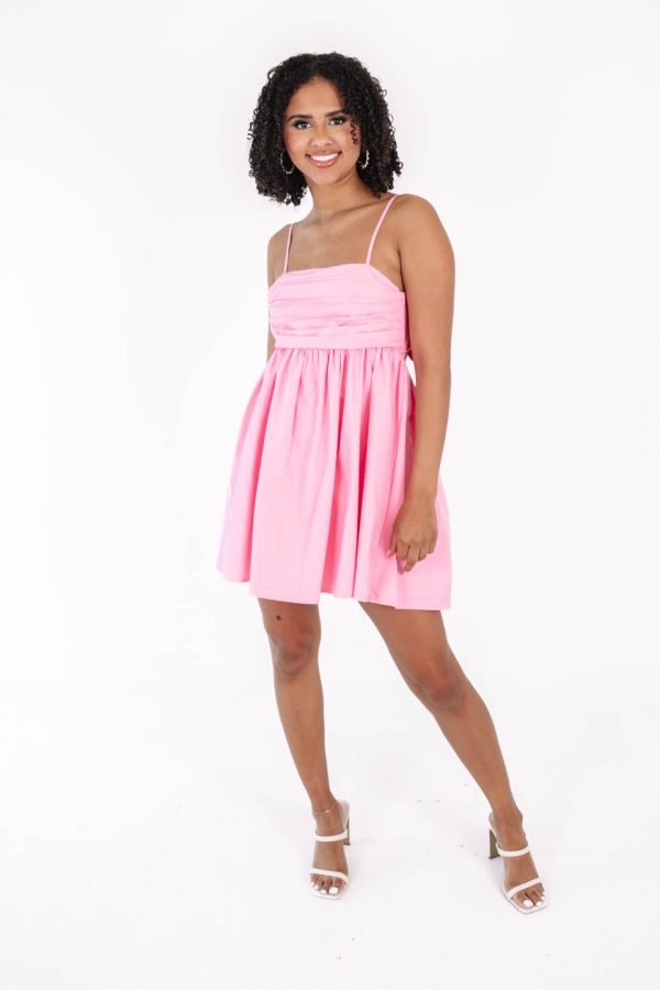 Hometown Date Dress - Pink Online Hot Sale