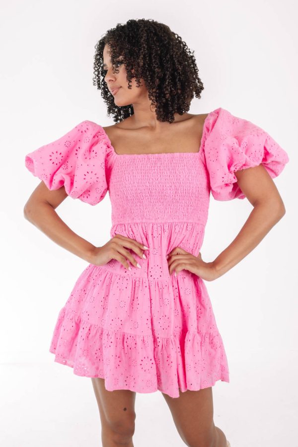 Nice in Nantucket Dress - Pink Online now