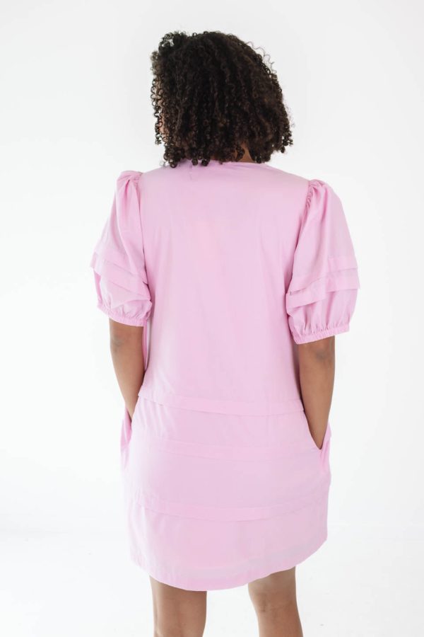 Please And Thank You Dress - Baby Pink For Sale