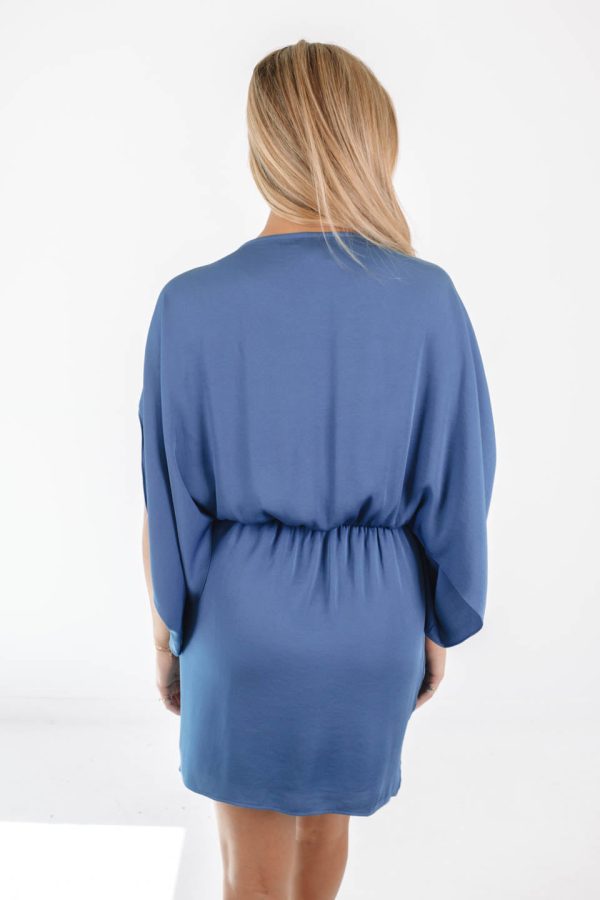 Independent Woman Dress - Blue Online Hot Sale