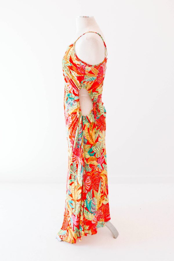 Bahama Mama Midi Dress - Multi on Sale