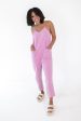 Travel Light Jumpsuit - Pink For Cheap