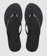 Havaianas You Metallic Flip Flops - Black - FINAL SALE Fashion