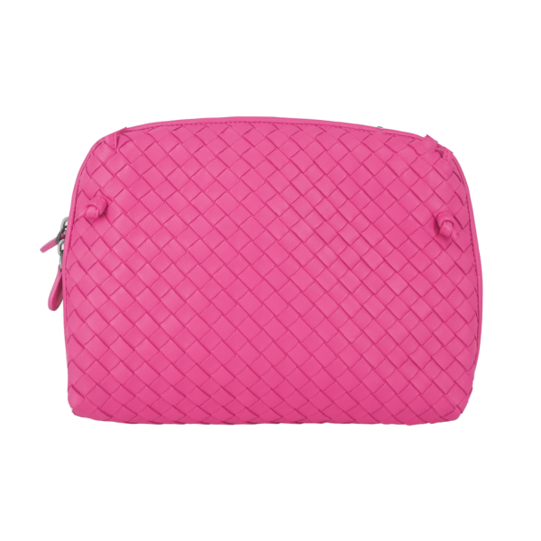 Nodini Pink Intrecciato Crossbody Bag on Sale