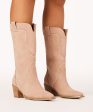 Dariel Western Boot - Orchid Nubuck - FINAL SALE Hot on Sale