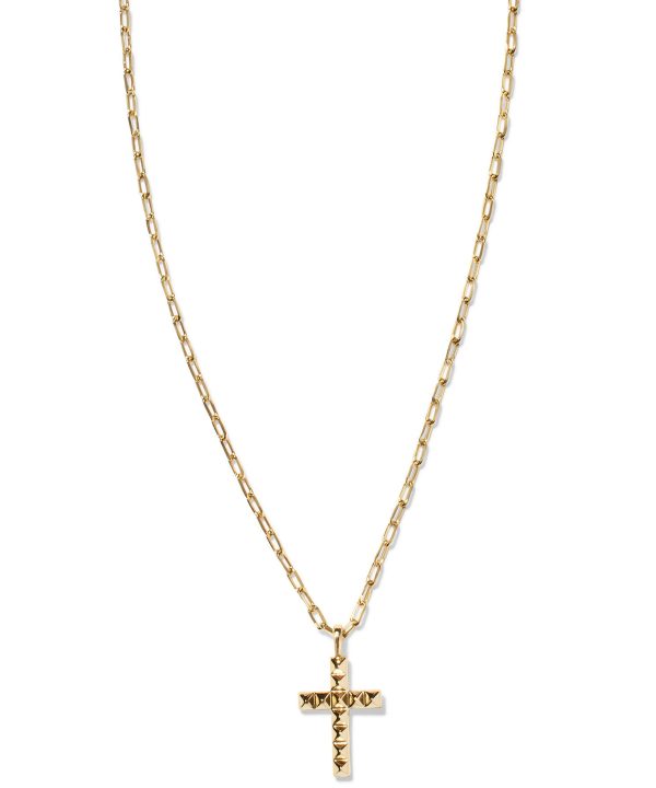 Kendra Scott Jada Cross Short Pendant Necklace - Gold OR Silver Online