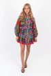 The Asher Long Sleeve Tie Dress - Multi Cheap