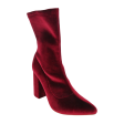 Faris Velvet Stretch Boots on Sale