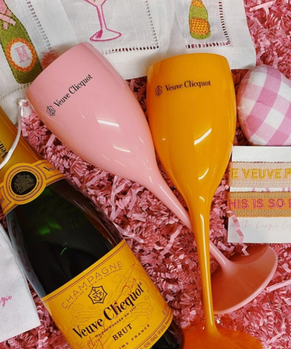 Plastic Champagne Flute - Pink Sale