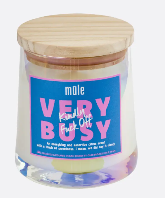 Mule Candle - Very Busy F Off Online