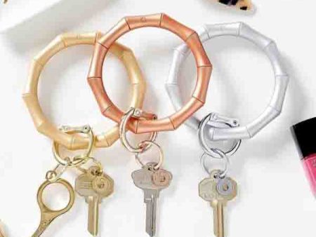 Big O Silicone Key Ring Bamboo - Quicksilver Fashion