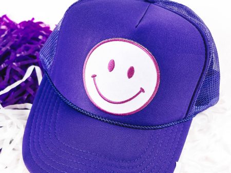 Game Face Hat - Purple Fashion