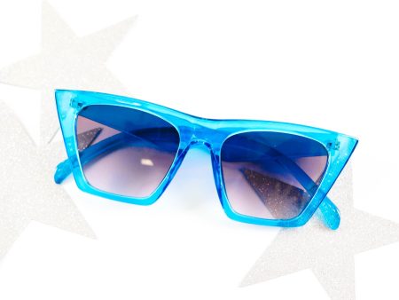 In Transit Sunnies - Blue Discount